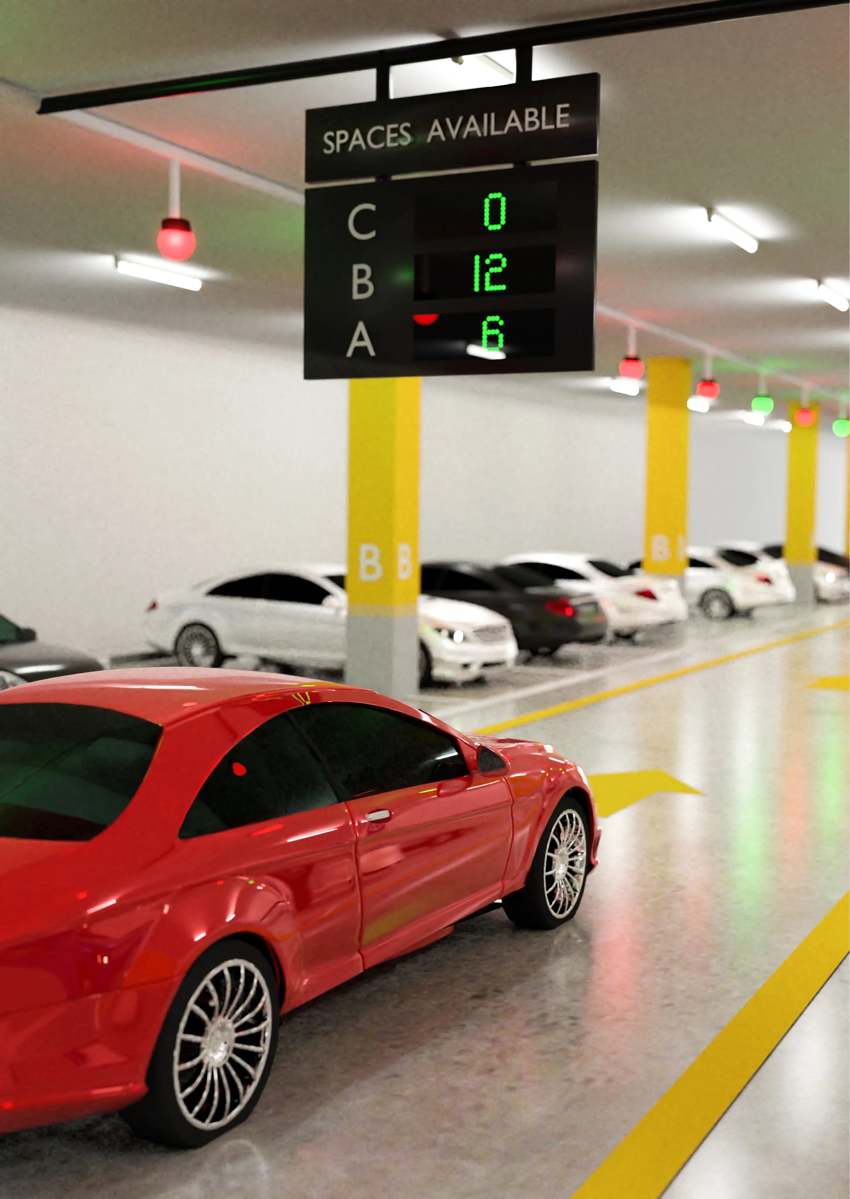 condominium and hotel parking